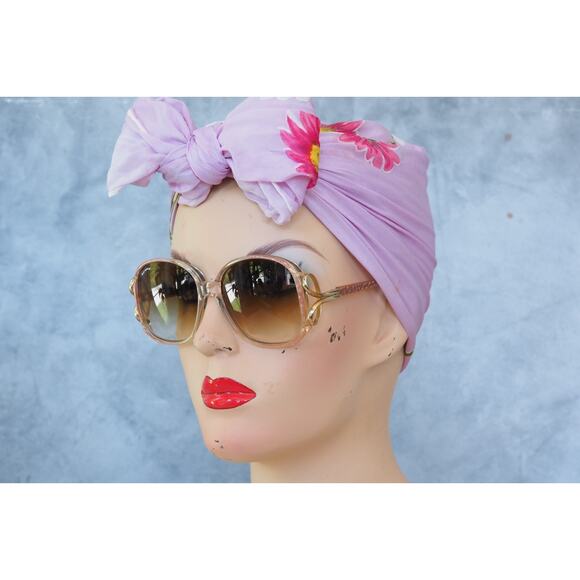 Vintage 1970s Sunglasses Disco retro Made In Korea Grandma Chic main image 11